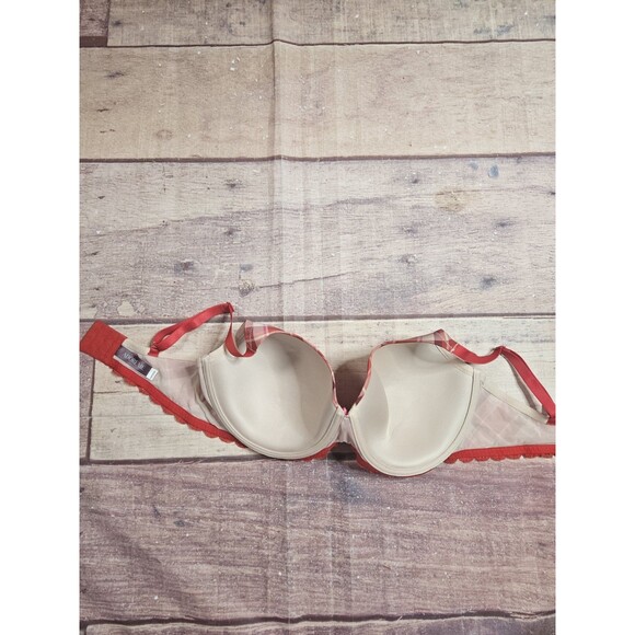 Adore Me Bra Size 40DDD Push Up Padded Underwire Plaid - Picture 5 of 6